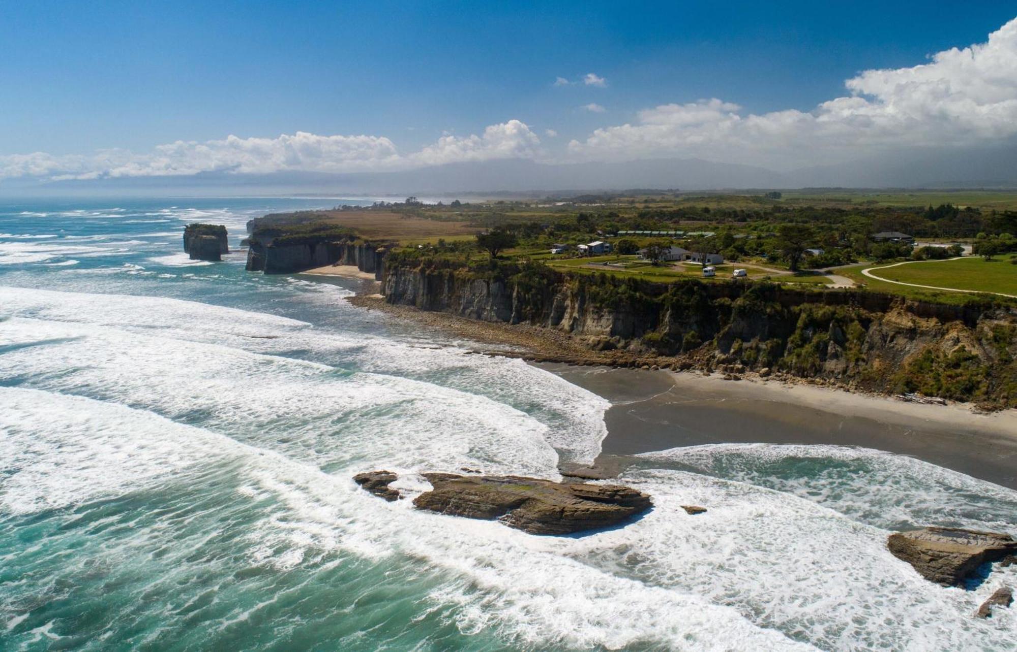 Hotel The Hole In The Rock Yurt Cape Foulwind Exterior foto